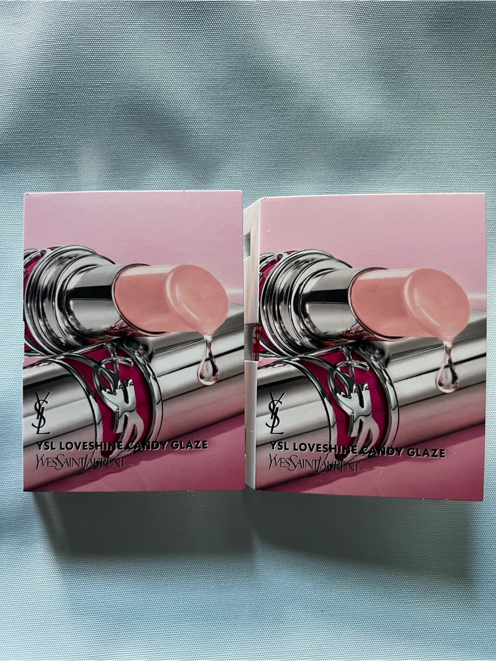 Yves Saint Laurent Love shine
Candy Glaze High Shine
Lipstick mini-tester x2
